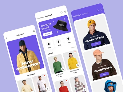 E-Commerce App android app app app screen design appdesigner ecommerce ecommerceapp figma figmadesigner ios app mobile app mobile app design mobile apps mobile ui mobileapp mobileappdesign mobileui ui design ux ui design uxui webdesigner