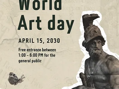 World Art Day design graphic design
