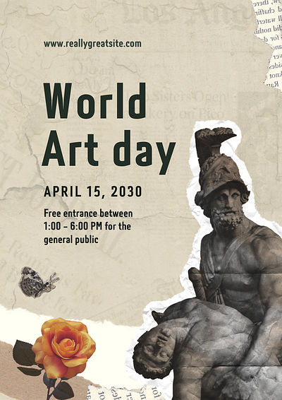 World Art Day design graphic design