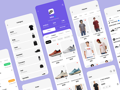 E-commerce App android app app app screen design ios app mobile app mobile app design mobileapp mobileappdesign mobileui ui design ux ui design uxui