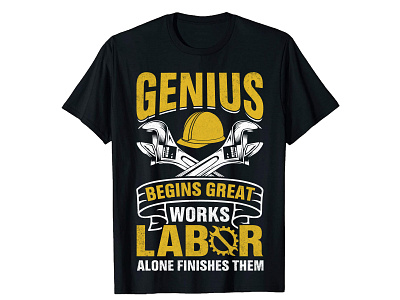 Labor T-Shirt Design branding custom t shirt design graphic design illustration labor labor t shirt t shirt typography typography t shirt vector worker worker t shirt