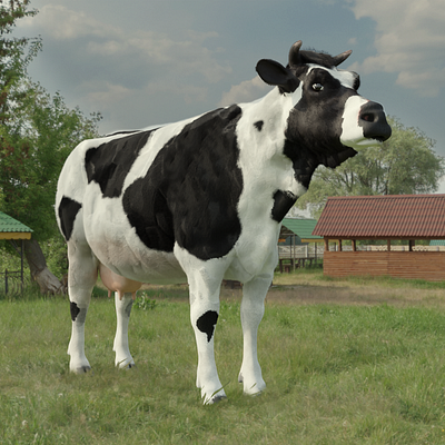 The digital cow 3d cgi fx