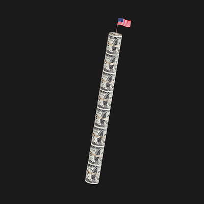 US economy economy humour metaphor minimalistic pisa pisa tower politics poster tshirt