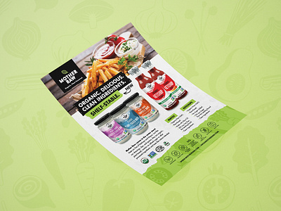 Ketchup and Mayo Sell Sheel Design condiments food graphic design print