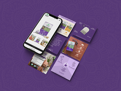 Tea Website Product Cards drink graphic design health healthy web