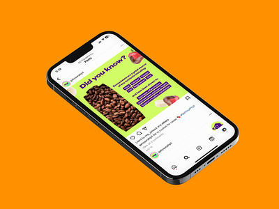 Cocoa Beans Social Media Design design graphic design social media design