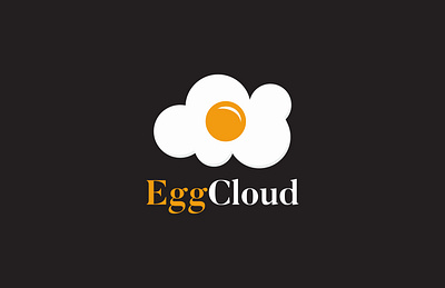 Egg Cloud branding cloud design egg eggcloud logo flat geometric logo graphic design icon logo minimalist logo ui