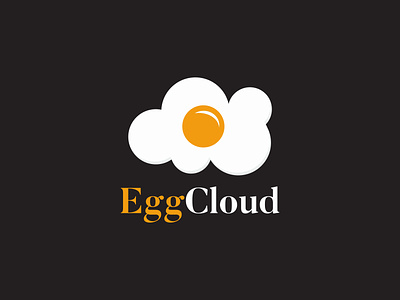 Egg Cloud branding cloud design egg eggcloud logo flat geometric logo graphic design icon logo minimalist logo ui
