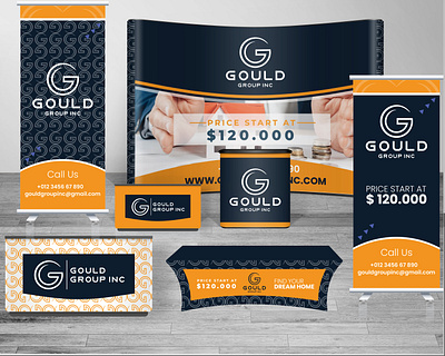 Trade show banner design, Table cloth exhibition rollup banner, backdrop billboard branding exhibition banner expo banner feather flag instagram flyer podium pop up promotional banner retractable roll up roll up banner step and repeat table wrap tabletop trade show banner design tradeshow booth design vector