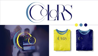 Colors - Logo and Visual identity brand identity branding design documentaries film logo graphic design illustration logo