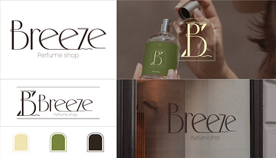 Breeze - Brand design brand identity branding design graphic design illustration logo perfume shop visual identity