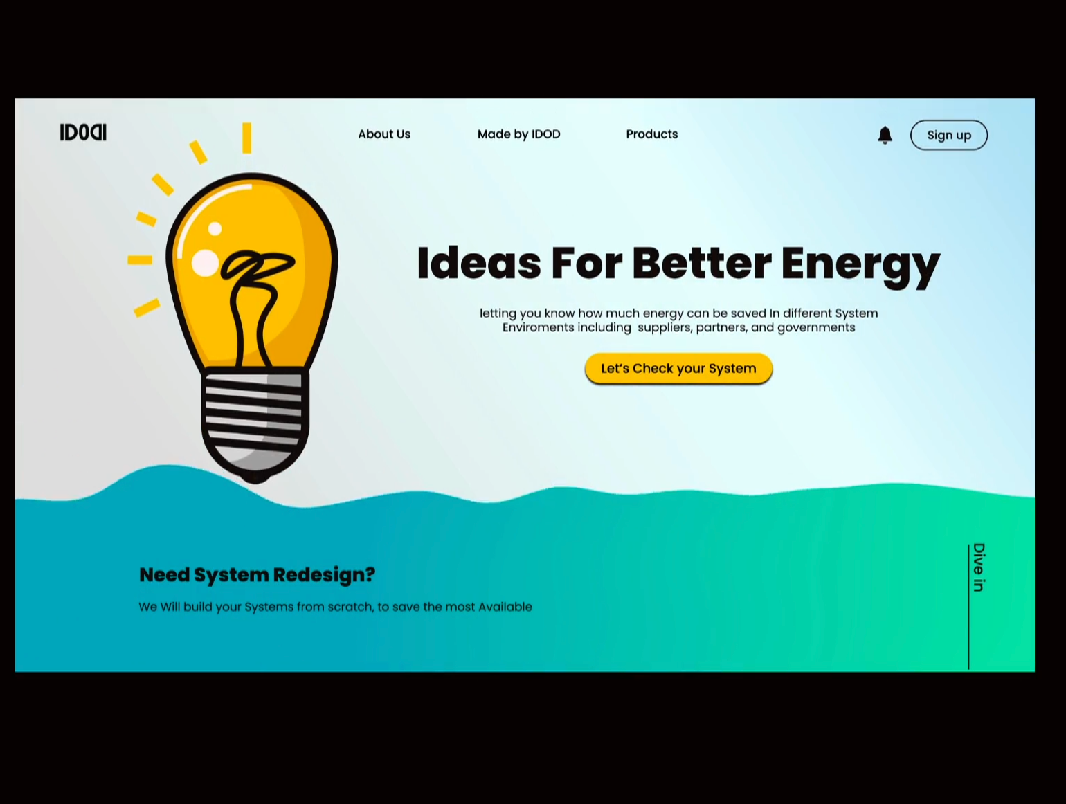 Have a Bright Idea ? energy intro light water websize