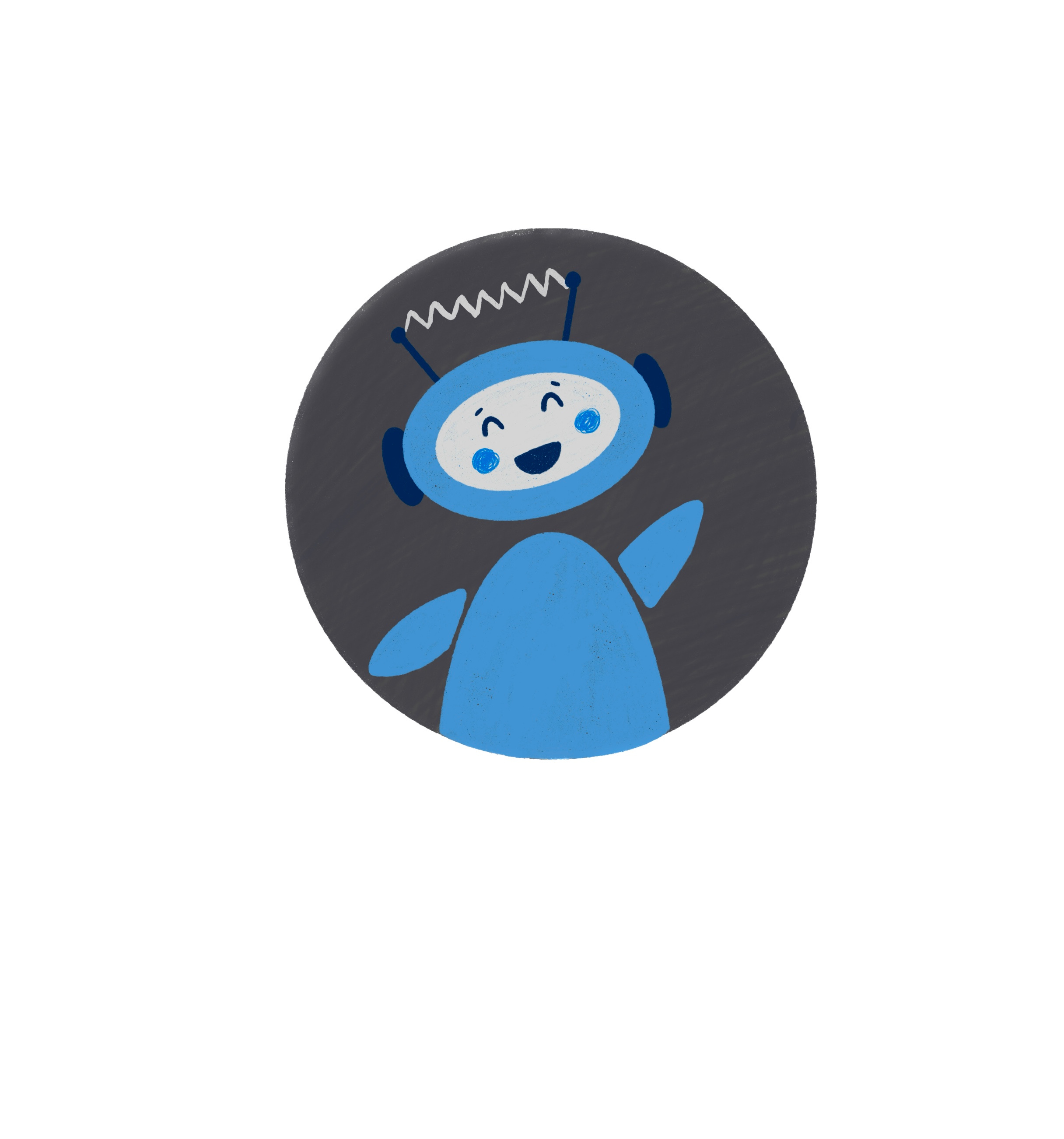 Иконки чат-бота для компании graphic design ill illustration logo
