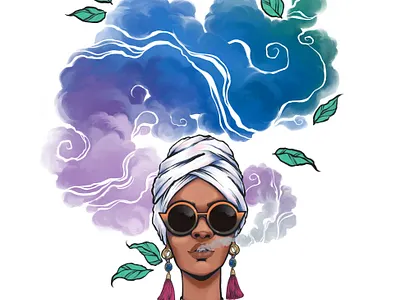 Relaxed & Zen AF design digital illustration illustration