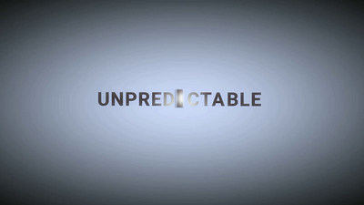 Unpredictable | 3D Animation animation brand assets graphic design illustration motion graphics typography