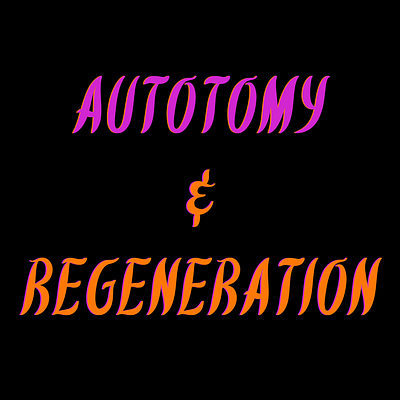 Autotomy & Regeneration design graphic design illustration