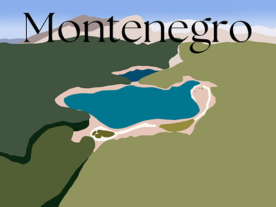 Montenegro design graphic design illustration