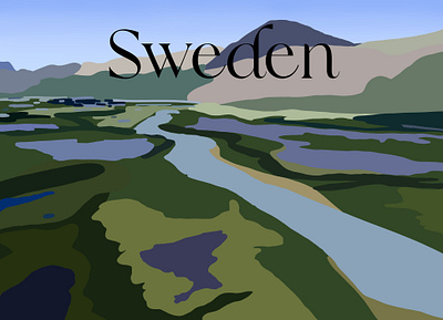 Sweden design graphic design illustration