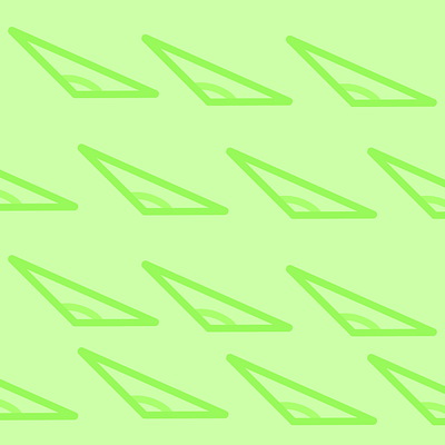 Obtuse Triangles design illustration