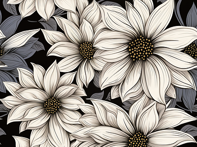 Seamless Pattern flower graphic design seamless pattern