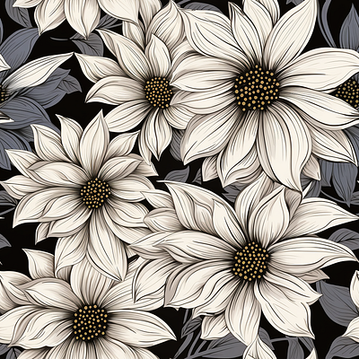 Seamless Pattern flower graphic design seamless pattern