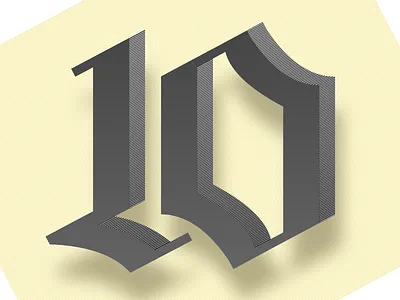 Countdown Series: #10 design graphic design illustration logo typography vector
