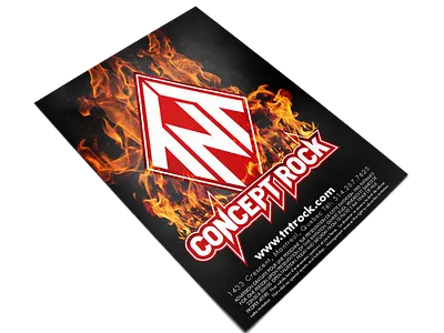 Rock Concert Poster design graphic design photoshop poster printing typography vector