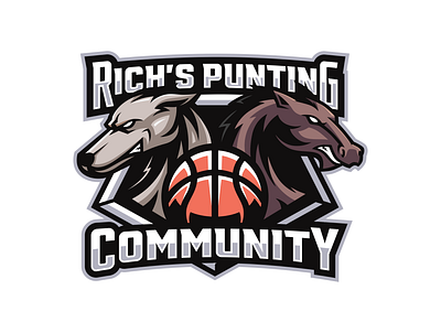 Horse & Hound Dog Logo Mascot Done For Rich's Punting Community betting branding design esport esportlogo gamer gaming horse horse mascot hound dog hound mascot illustration logo mascot mascot logo sport