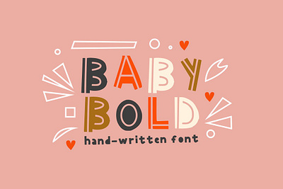 BabyBold Font for KID'S app branding design graphic design illustration logo typography ui ux vector