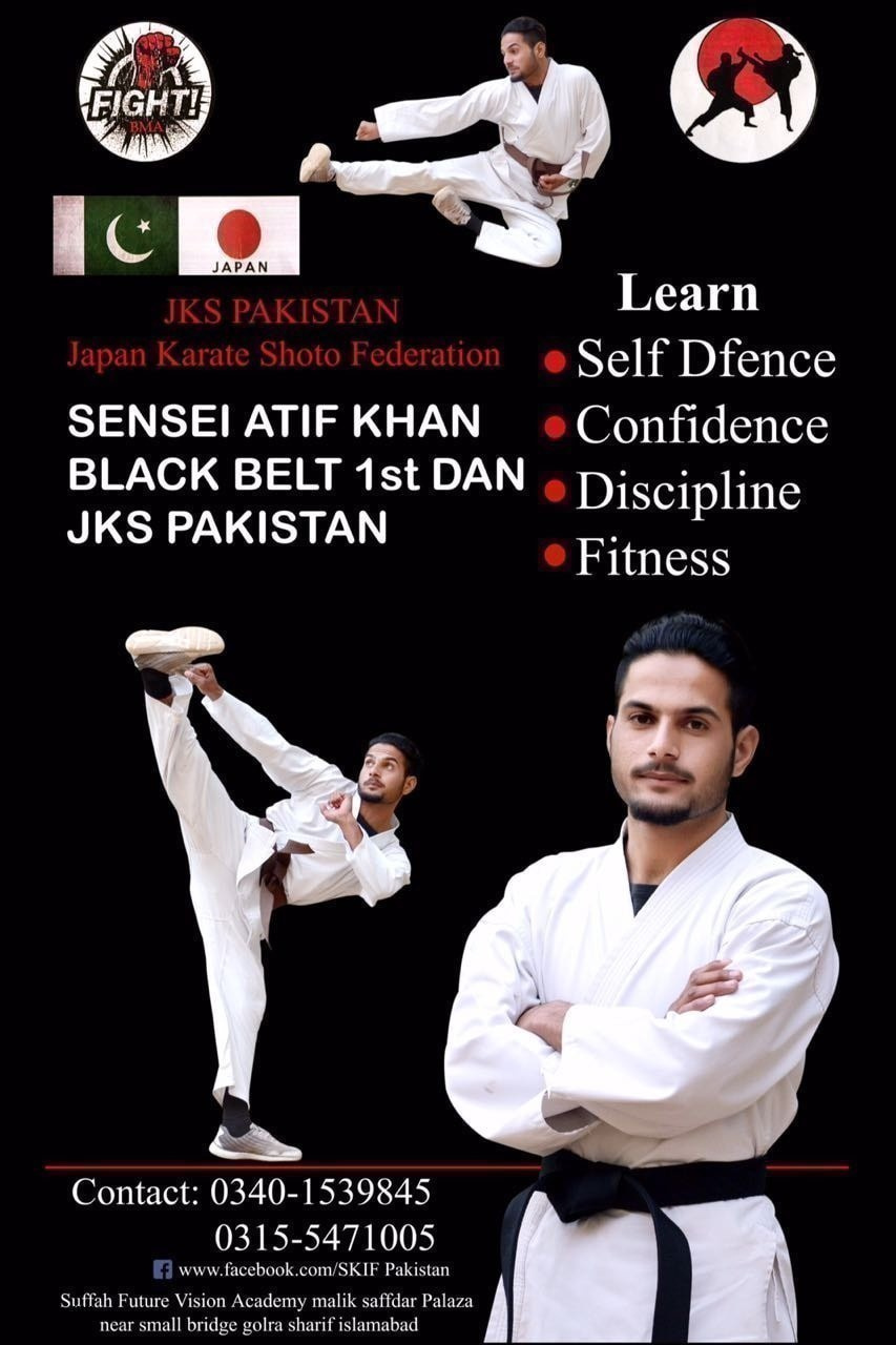 Post Design For Karate Center by Muhammad Haris Shah on Dribbble