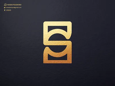 Monogram S Logo Design branding design design logo designer graphic design icon illustration letter lettering logo logos minimal monogram