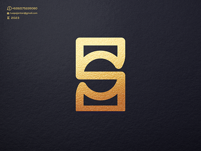 Monogram S Logo Design branding design design logo designer graphic design icon illustration letter lettering logo logos minimal monogram