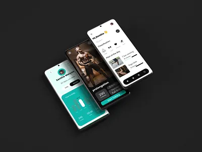 Fitness Mobile app UI/UX animation app design care app design developed app fitness app graphic design illustration motion graphics ui ui mobile app ux vector