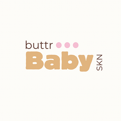 Buttr Baby SKN advertising beauty industry branding cosmetic design graphic design logo product design skincare typography