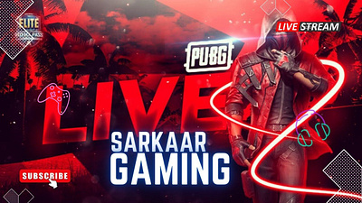 Gaming Thumbnail For Youtube gamer lifestyle.