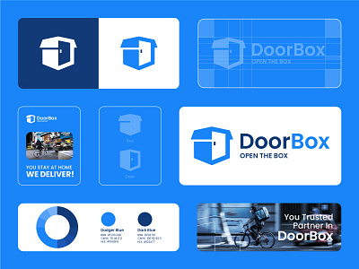 DoorBox Logo Concept brand branding design graphic design illustration logo motion graphics ui ux vector