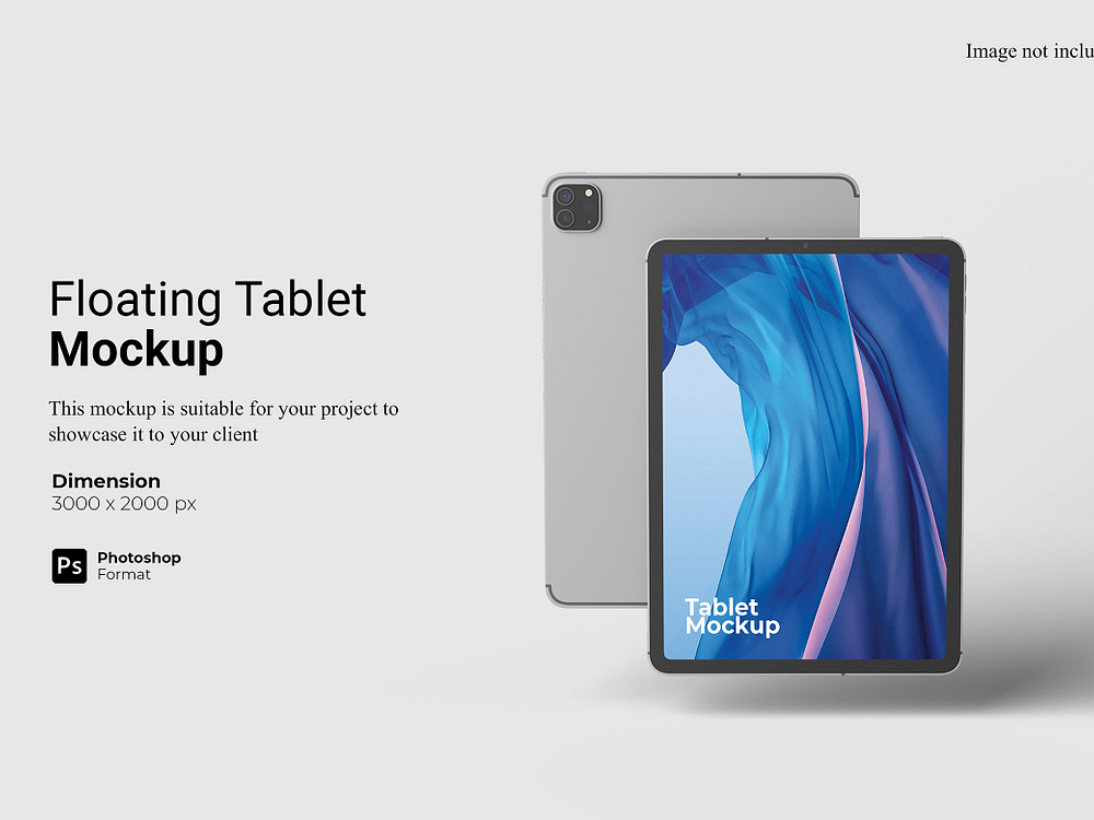 Floating Tablet Mockup by ianmikraz on Dribbble