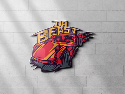 DaBeast cars hiphop illustration illustrativelogos logo logodesign logotype vector