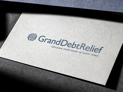GrandDebtRelief Logo branding clean design graphic design logo logodesign logotype modern simple textbased type vector