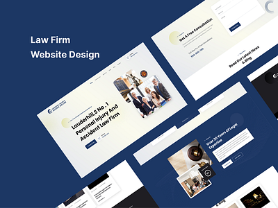 Law firm website home landing page law firm lawyer minimal morden ui ux uxui web web design website