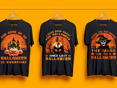 Halloween T Shirt Design designs, themes, templates and downloadable  graphic elements on Dribbble