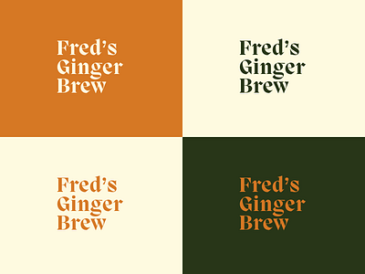 Ginger Brew Logo - Design Exploration branding graphic design logo minimal typography