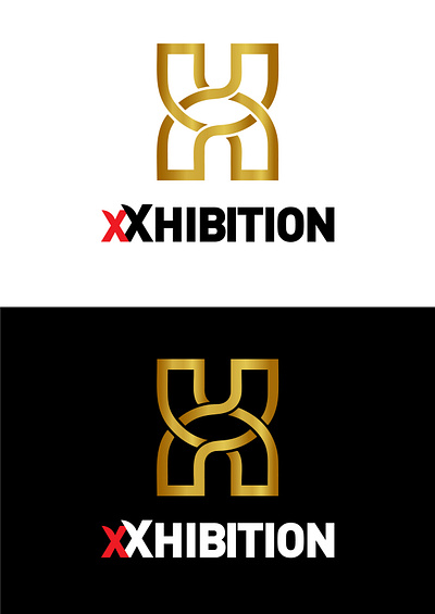 Logo xXHIBITION identity design