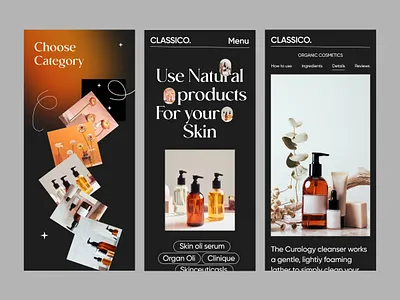 Beauty Product E-commerce App app design beauty app beauty mobaile app beauty products beauty web cosmeticsapp cosmetology product app creme design e commerce app ecommerce junaki makeup maobile app minimal mobile app design organic skincare ui website