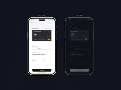 Check-out Page check out light dark mode ui ui design uiux user interface