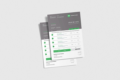 Modern Invoice Template invoice