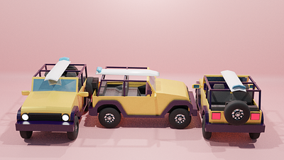 lowpoly jeep for games and animations 3d 3d jeep 3d lowpoly