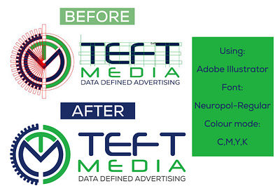 TEFT MEDIA DATA DEFIED ADVERTISING app branding design dlogo global globalogo graphic design illustration logo ui