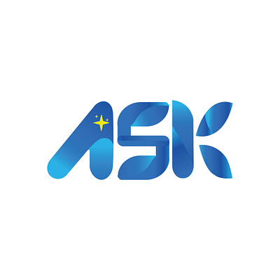 Logo for Ask designs a logo branding desi design graphic design illustration intials logo logo minimalist logo ui ux vector