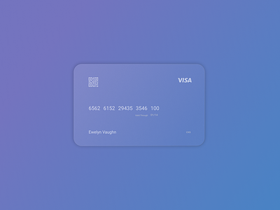 Credit Card card credit credit card digital card glass glass card glassmorphism mastercard qr visa visa card